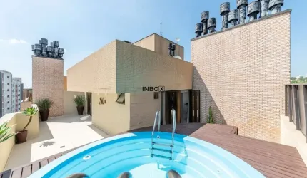 Cobertura semimobiliada com 187m², 2 suítes e lazer completo