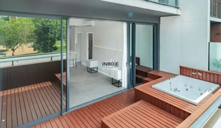 INBOX aluga Loft mobiliado com Garden e Jacuzzi, no Praça Nilo, Petrópolis, Porto Alegre - RS.