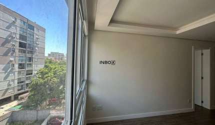 Apartamento 1 dormitório suíte de 44m² e churrasqueira no Bairro Bom Fim