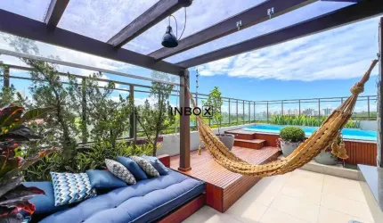 Cobertura para comprar de 279m² com 04 quartos (2 suítes) no bairro Chácara das Pedras, porto Alegre.