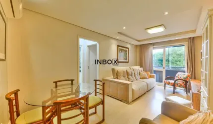 INBOX CIA IMOBILIARIA ALUGA Ótimo apartamento de 2 dormitórios, amplo, 72m² privativos, totalmente mobiliado, no Menino Deus, em Porto Alegre.