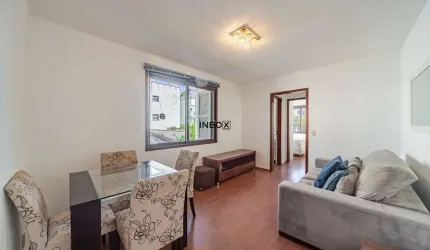 OTIMO APARTAMENTO DE 1 DORMITORIO, MOBILIADO, COM GARAGEM A 2 QUADRAS DA PRAÇA DA ENCOL