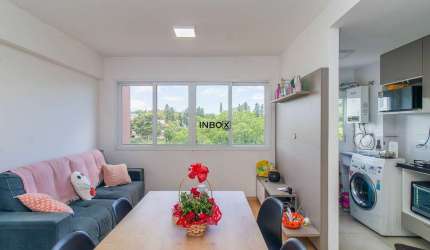 Apartamento com Vista Aberta, 2 Dormitórios e Vaga Coberta