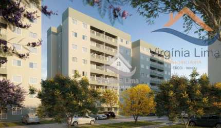 Apartamento à venda com 2 quartos e área de lazer em Nossa Senhora do Ó - Paulista - PE