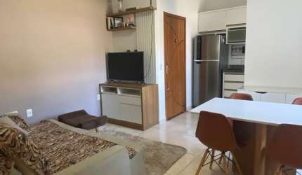 Apartamento semi mobiliado