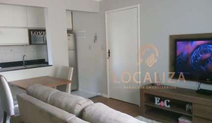 Apartamento à venda em São José dos Campos-SP, Vila Iracema: 2 quartos, 2 salas, 1 banheiro, 1 vaga, 50m²!