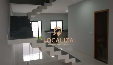 Casa à Venda em Jacareí-SP: Sobrado Novo com 3 Quartos e 2 Suítes  Residencial Santa Paula  172m² de Área Construída