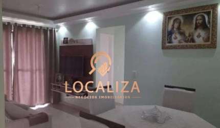 Imperdível: Apartamento à venda em São José dos Campos-SP, no Parque Residencial Flamboyant, 2 quartos, 1 suíte, 56m².