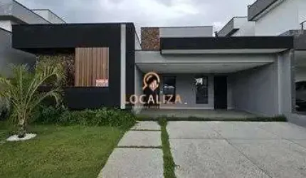Casa à venda em Caçapava-SP: 3 quartos, 1 suíte, 2 salas e 3 vagas no Condomínio Terras do Vale - 162m². Aproveite!