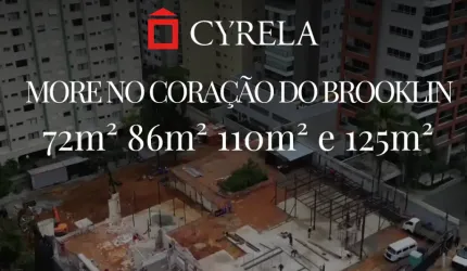 Lançamento Cyrela no Coração do Blooklin Rua Indiana 72m² 86m² 110m² e 125m²