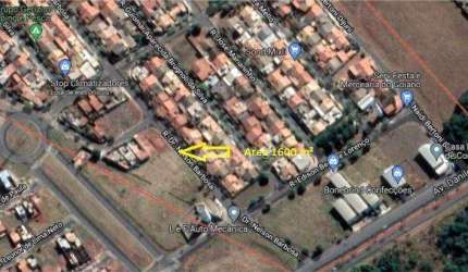 Área à venda, 1600 m² por R$ 990.500,00 - Residencial Machado I - São José do Rio Preto/SP
