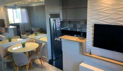 Apartamento com 2 dormitórios à venda, 46 m² por R$ 250.000,00 - Rios di Itália - São José do Rio Preto/SP
