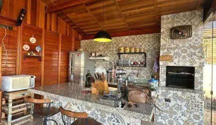 Rancho com 4 dormitórios à venda, 195 m² por R$ 1.200.000,00 - Zona Rural - Mendonça/SP