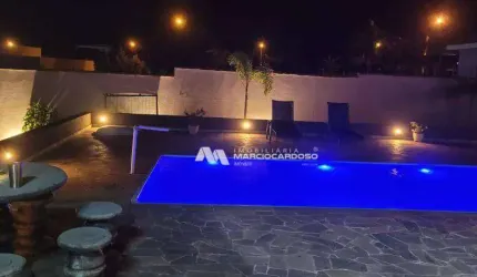 Rancho com 4 dormitórios à venda, 340 m² por R$ 1.350.000,00 - Condomínio Terra da Barra - Mendonça/SP