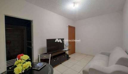 Apartamento com 2 dormitórios à venda, 45 m² por R$ 220.000,00 - Rios di Itália - São José do Rio Preto/SP
