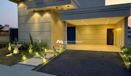 Casa com 3 dormitórios à venda, 223 m² por R$ 1.700.000 - Terravista Residence Club - Mirassol/SP
