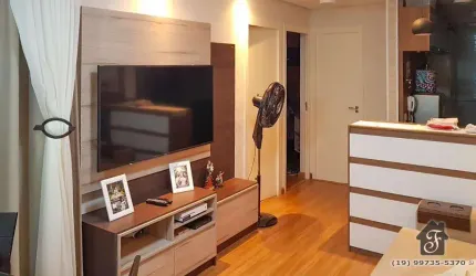 Apartamento com 2 quartos à venda na Rua Clara Camarão, 272, Jardim Amazonas, Campinas, 55 m2 por R$ 284.000