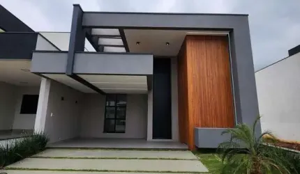 Casa em condomínio fechado com 3 quartos à venda na Avenida Luiz Greco, 225, São Bento, Paulínia, 147 m2 por R$ 1.166.000