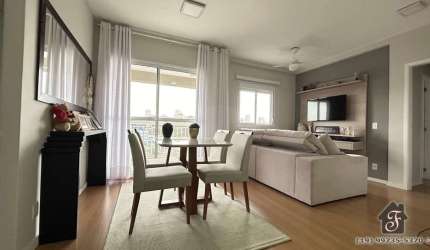 Apartamento com 1 quarto à venda na Avenida das Amoreiras - até 959/960, 633, Parque Itália, Campinas, 55 m2 por R$ 520.000