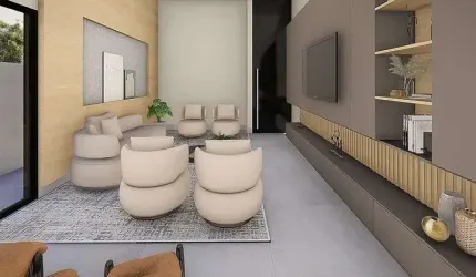 Casa em condomínio fechado com 4 quartos à venda no Parque Brasil 500, Paulínia , 228 m2 por R$ 1.990.000