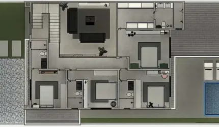 Casa em condomínio fechado com 4 quartos à venda no Parque Brasil 500, Paulínia , 346 m2 por R$ 2.450.000