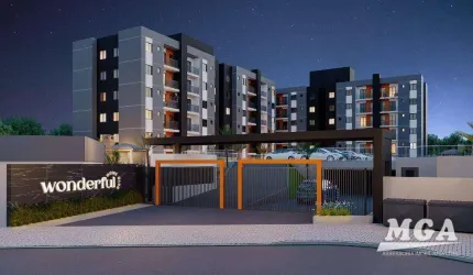Apartamento com 2 dormitórios à venda por R$ 367.000,00 - Wonderful Home Club - Foz do Iguaçu/PR