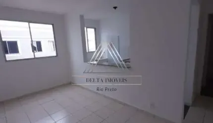 Apartamento à venda em São José do Rio Preto-SP, Loteamento Clube V: 2 quartos, 1 sala, 1 banheiro, 1 vaga, 48,00m².