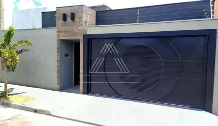 Imperdível! Casa à venda em São José do Rio Preto-SP, Residencial das Américas: 2 quartos, 1 suíte, 1 sala, 2 banheiros, 2 vagas, 93m².
