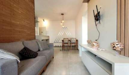 Apartamento no Nova Residence à venda em São José do Rio Preto-SP, Parque Quinta das Paineiras - 2 quartos, 1 suíte, 2 salas, 2 banheiros, 2 vagas.