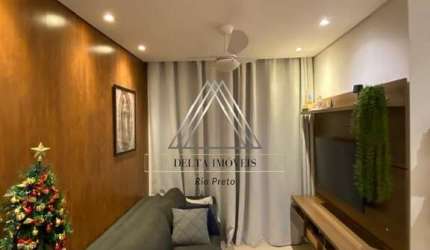 Apartamento à venda em São José do Rio Preto - Residencial Pleno Vila Flora: 2 quartos, 1 sala, 1 banheiro, 1 vaga, 49m².
