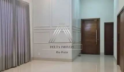 Casa de alto padrão à venda em condomínio exclusivo de São José do Rio Preto-SP, 3 quartos, 3 suítes, 3 salas, 5 banheiros, 4 vagas, 220m².