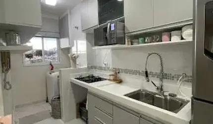 Apartamento com 2 dormitórios à venda, 57 m² por R$ 370.000,00 - Parque Gabriel - Hortolândia/SP