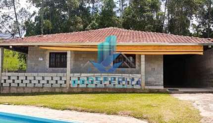 Chácara c/ Piscina - R$ 390.000,00  -Bairro Dos Grilos -  Ibiuna/SP