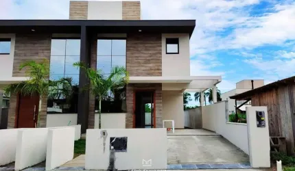 Casa Geminada para Venda em Florianópolis, Cachoeira do Bom Jesus, 3 dormitórios, 3 suítes, 3 banheiros, 2 vagas
