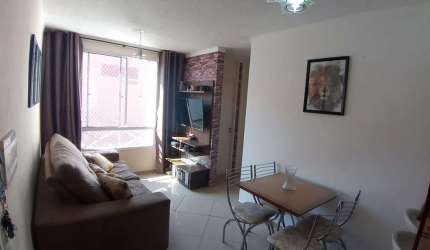 Apartamento mobiliado à venda no Condomínio Rossi Ideal Cores no bairro de Cesar de Souza em Mogi das Cruzes - SP
