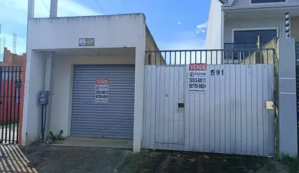 Casa com 1 quarto à venda na Rua Santa Cecília, 591, Santa Terezinha, Fazenda Rio Grande, 60 m2 por R$ 198.000