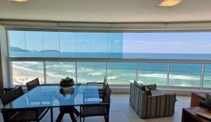 'Frente Mar e Mobiliado! Porteira Fechada com Vista Espetacular'