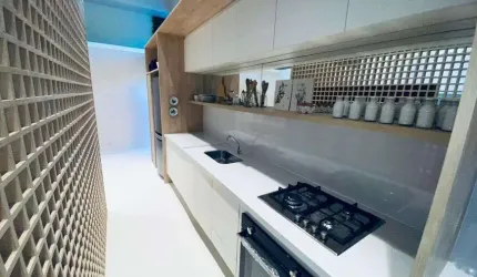Apartamento para venda com 3 quartos e 1 suíte, Pontal ocêanico