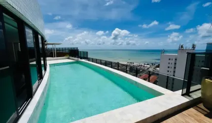 O Luxo de uma Cobertura em Tambaú com vista definita para o Mar!!!