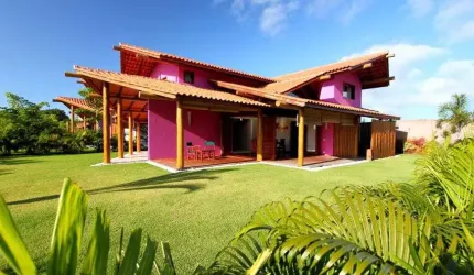Casa de condomínio rustica com 4 quartos, na Praia do Mutá