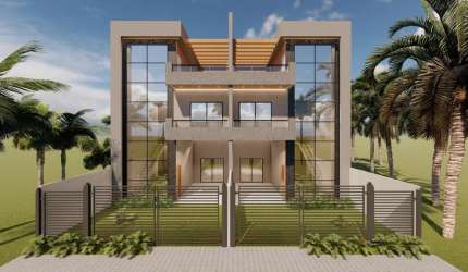 Triplex para Venda em Guaratuba, Coroados, 4 dormitórios, 2 suítes, 3 banheiros, 3 vagas