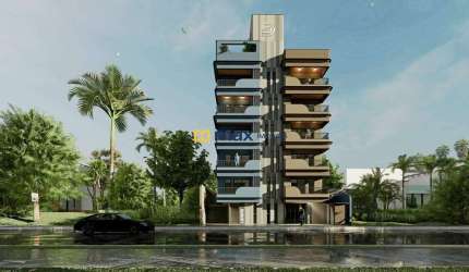Venda: Apartamento 90m², 1 Suíte + 2 Dormitórios, Quadra Mar, Centro, Navegantes
