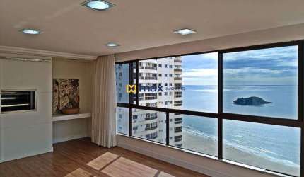 Apartamento alto padrão com 4 quartos (2 suítes) e linda vista para o mar em Balneário Camboriú