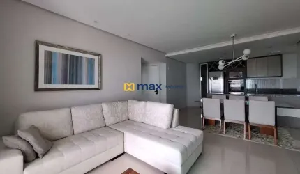 Excelente apartamento amplo, semi mobiliado com 3 suítes, vista mar, à venda no bairro Cabeçudas em Itajaí