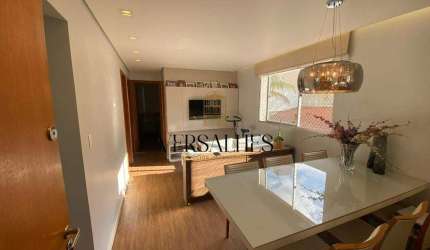 Apartamento 3 Quartos com Suíte e 2 Vagas à Venda no Bairro Caiçaras