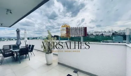 Linda cobertura 2 quartos, 1 suíte – 129 m² – Bairro Cabral, Contagem/MG