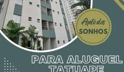 Apartamento para Locação em São Paulo, Tatuape, 3 dormitórios, 1 suíte, 3 banheiros, 2 vagas