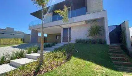 Casa em condomínio fechado com 4 quartos à venda na Rua das Palmas, 100, Alphaville Dom Pedro, Campinas, 358 m2 por R$ 3.650.000