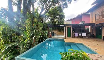Casa em condomínio fechado com 3 quartos à venda na Rua Éttore Papa, 100, Colinas do Ermitage (Sousas), Campinas, 240 m2 por R$ 1.600.000