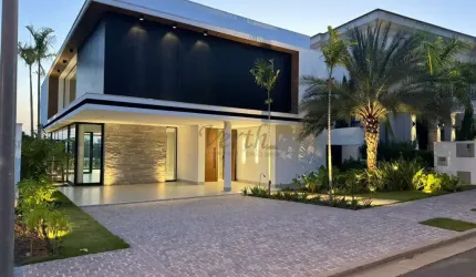 Casa em condomínio fechado com 4 quartos à venda na Rua das Palmas, 100, Alphaville Dom Pedro, Campinas, 382 m2 por R$ 4.800.000